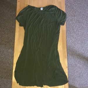 Flowy green dress